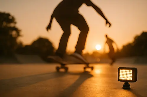 نورپردازی-در-فضای باز-آموزش-فیلمبرداری-حرفه-ای-اسکیت-برد